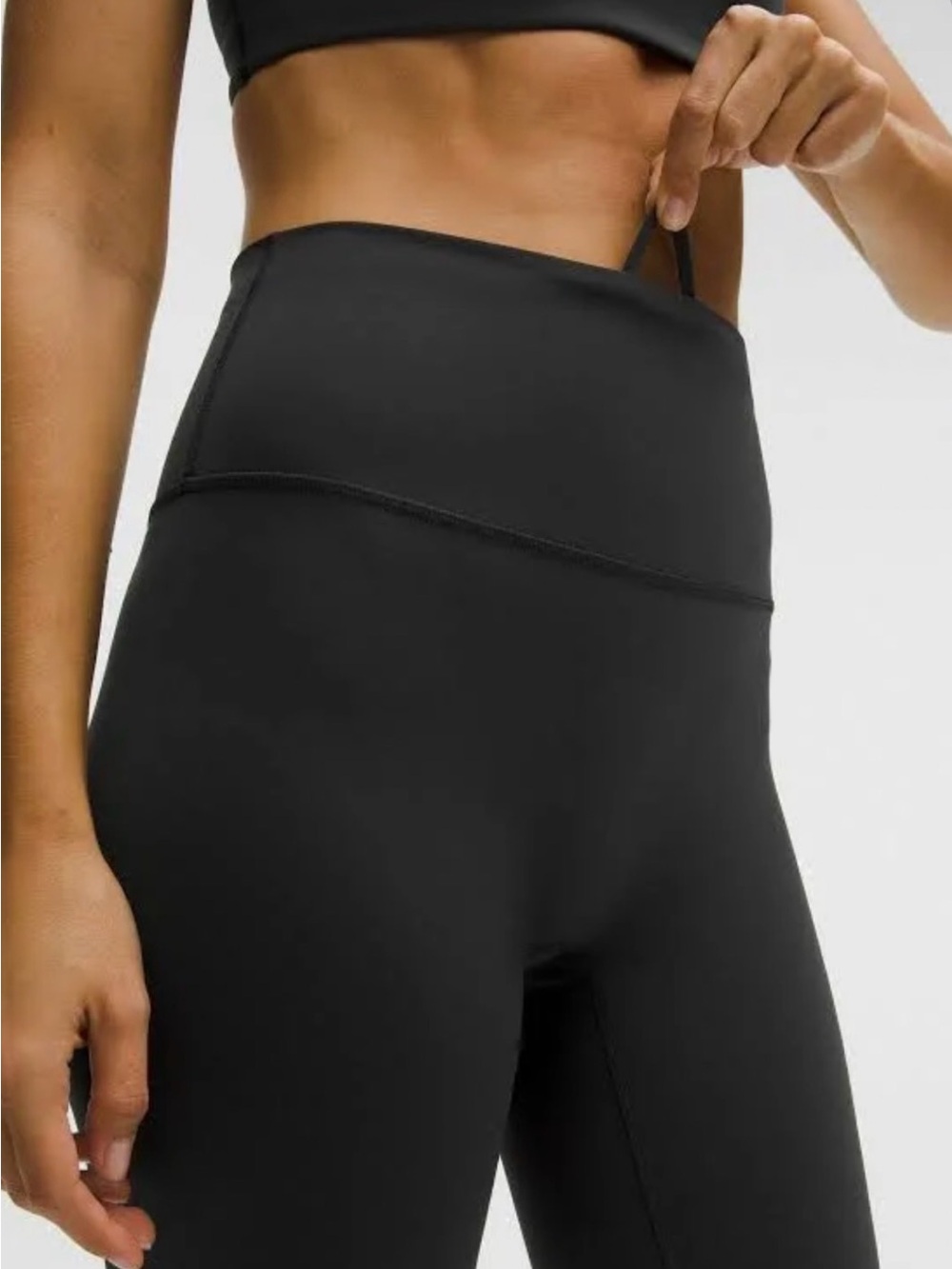 Lululemon Womens Black Wunder Train High-Rise Leggings